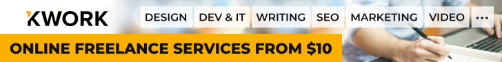 Kwork.com - freelancers’ services from $10